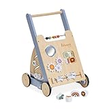 hauck Learn to Walk Skills – Holz Lauflernwagen für Babys ab 12 Monaten, mit...