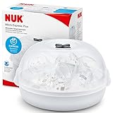 NUK MicroExpressPlus Mikrowellen-Sterilisator für Flaschen|sterilisiert bis zu...