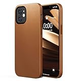 SURPHY Hülle Kompatibel mit iPhone 12 Leder Hülle, iPhone 12 Pro Hülle...