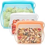 Kapperthal Wiederverwendbare Silikonbeutel Set (2X 500ml, 1x 1000ml) -...