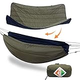 Onewind Hängematte Unterdecke und Campingdecke für Winter - Volle Länge,...