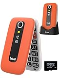 TRUE Seniorenhandy Klapphandy ohne Vertrag, 2,8 Zoll Farbdisplay, GSM großen...