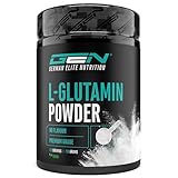 L-Glutamin Pulver - 750 g - Premium: Reines & ultrafeines L-Glutamine - 100%...