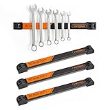 VonHaus 4 Stck 30,5 cm Magnetische Werkzeug Wandhalterung – Robuste...