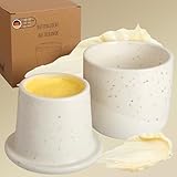 DEKAZIA® Französische Butterdose Wassergekühlt | Butterglocke, Butterfass,...
