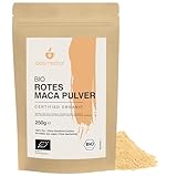 IDDA Herbal Maca Pulver rot aus Peru BIO 250g, rote Macawurzel gemahlen, bio...