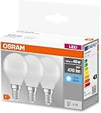 OSRAM Lamps Superstar Classic P GLOWdim LED-Lampen, Klassische Miniballform,...