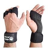 BEAR GRIP - Offene Trainingshandschuhe für Crossfit, Bodybuilding,...