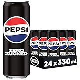 Pepsi Zero Zucker, Das zuckerfreie Erfrischungsgetränk von Pepsi ohne Kalorien,...