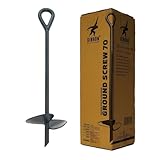 Gibbon Slacklines Ground Screw Bodenschraube Erdanker, Länge: 70 cm,...