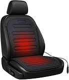 BURI Premium Autositzauflage Winter rutschfest ergonomisch | Bequemer Sitzschutz...