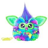 Furby Galaxy, interaktives Plüschtier in bunten Farben, leuchtet im Dunkeln,...