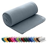 wometo Polar Fleecedecke oekoTex 130x160 ca. 400g mit Anti-Pilling und...