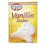 Dr. Oetker Vanillinzucker 10er Pack, insgesamt 50 Tütchen (10 x 5 x 8 g),...