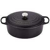 Le Creuset Signature Gusseisen-Bräter mit Deckel, Ø 35 cm, Oval, Für alle...