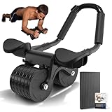 COFOF Bauchroller Bauchmuskeltrainer Roller, Automatische Rebound-Bauchrolle...