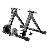 DXC® Heimtrainer Fahrrad, Rollentrainer für zuhause, klappbar, magnetischer...