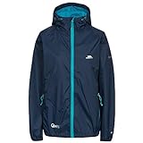 Trespass Qikpac Female Jacket, Navy, M, Kompakt Zusammenrollbare Wasserdichte...