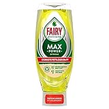 Fairy Spülmittel Max Power Zitrone, effektive Formel für sauberes Geschirr und...