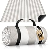 HOEL Picknickdecke 200x200 cm wasserabweisend + isoliert - Strandmatte...