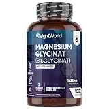 Magnesium Bisglycinat Kapseln - 1422mg Magnesiumbisglycinat mit Vitamin B6-200mg...