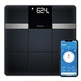 Beurer BF 450 Personenwaage mit App-Anbindung via Bluetooth, Körperfettwaage...