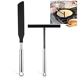 Hpamba Crepes Verteiler Und Spatel - Teigverteiler Wender Für Crêpes Maker -...