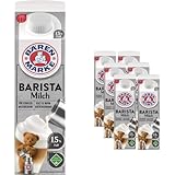 Bärenmarke Milch fettarme H-Milch 1,5% Fett, Barista, je 1 Liter, 6 Stück mit...
