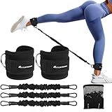Flintronic Fußschlaufen Kabelzug mit D-Ringen, Fußschlaufen für Fitness...