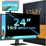STARY Blickschutzfolie 24 Zoll für 16:9 Monitor, Anti-Blaulicht Displayschutz,...