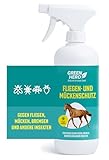 Green Hero Bremsen & Fliegenspray Pferd 500 ml | Sofortschutz gegen Bremsen,...