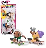 Tech Deck Sk8 Crew, 2er-Set: 2 Fingerboards jeweils mit Cooler Skater-Figur,...