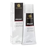 SOLITAIRE Brilliant Ledercreme mit Schwammaufträger, Glattleder...