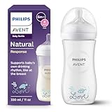 Philips AVENT, Natural Response Babyfläschchen 330 ml mit Durchflussrate 4,...