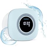 MEDION S66884 Duschradio mit Bluetooth (Badradio, UKW Radio, Saugnapf,...