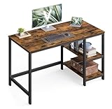 VASAGLE Tisch, Computertisch, Bürotisch, 120 x 60 x 76 cm, moderner Stil, für...