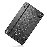 FINTIE Ultradünn Bluetooth Tastatur mit deutschem Layout QWERTZ für iPad...