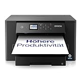Epson WorkForce WF-7310DTW A3+ Tintenstrahldrucker, kabelloser Verbindung und...