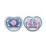 Philips AVENT ultra air Schnuller - 2er Pack, BPA-freier, atmungsaktiver...