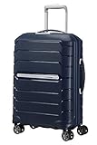 Samsonite Flux - Spinner M Erweiterbar Koffer, 68 cm, 85 L, Blau (Navy Blue)