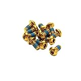 Reverse Disc Rotor Bolt Set - 12 pcs. (Gold)