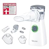 Beurer IH 57 Inhalator, Verneblung mit Schwingmembran- und Aerosol-Technologie,...