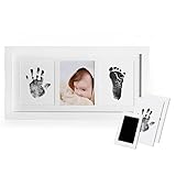 Norjews Baby Handabdruck und Fußabdruck Fotoalbum mit Zwei'CleanTouch'...