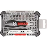 Bosch Accessories 42tlg. Schraubendreher Set Präzisions- und Standardbits (für...