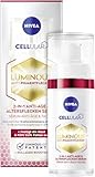 NIVEA Anti-Aging Serum gegen Pigmentflecken, Gesichtspflege mit Kollagen Booster und Hyaluronsäure für reife Haut, Cellular LUMINOUS630® 2-in-1 Anti-Age & Altersflecken Serum (30 ml)