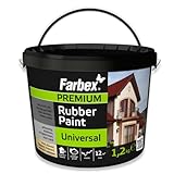 FARBEX Universal Premium Gummi Farbe-Innen und Außenfarbe für alle...