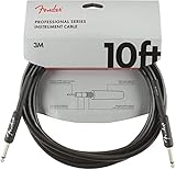 Fender Professional Series Gitarrenkabel, Hochwertiges Instrumentenkabel für...