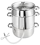 Kopf Vital Ent-/ Dampfentsafter, Ø 25,5 cm, induktionsgeeignet, aus 18/10...
