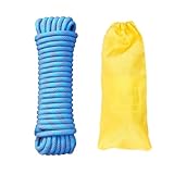 AOIQTTJNB Kletterseil 10mm Statisches Nylon Seil 70m für Höhenrettung,...