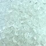 Eurosand Deko Glassteine Natur 1 Kg Größe ca. 4mm - 10mm - Tischdekoration...